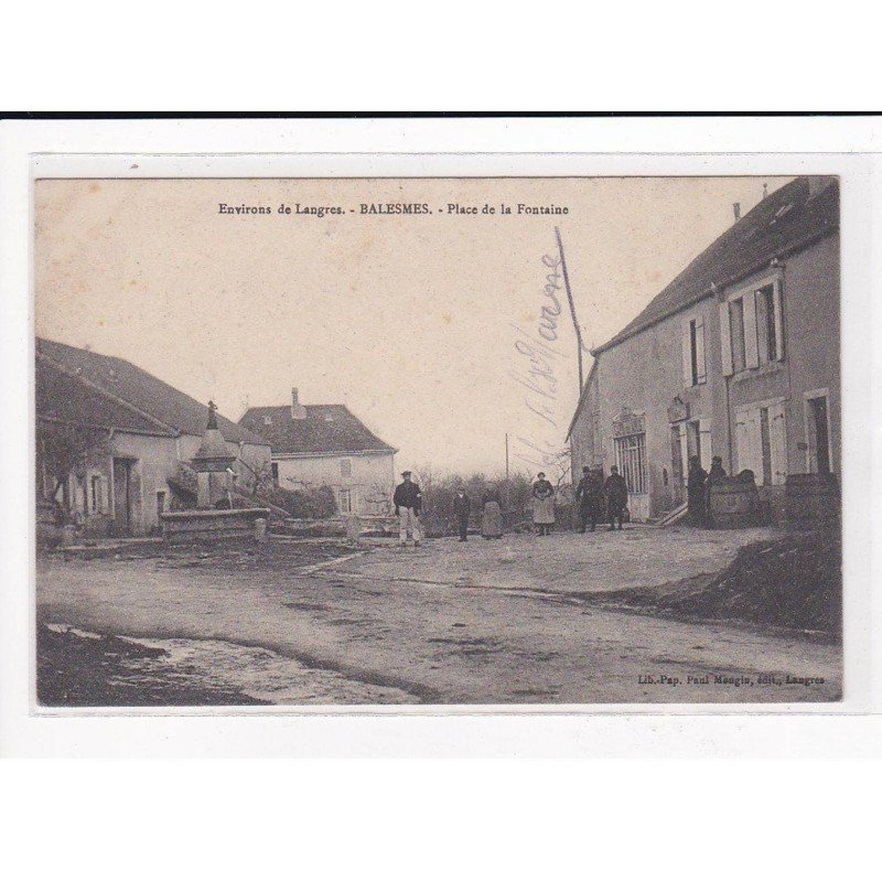 BALESMES : Place de la Fontaine - très bon état