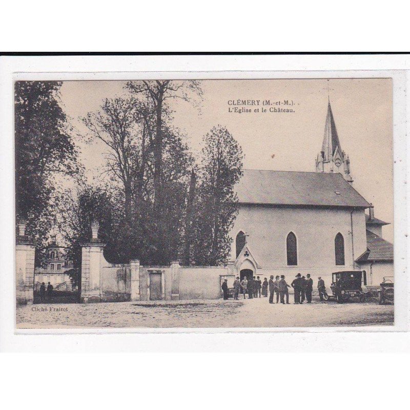 CLEMERY : L'Eglise et le Château - très bon état