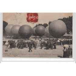 TOURS : course des 7 ballons ronds en 1908 - très bon état
