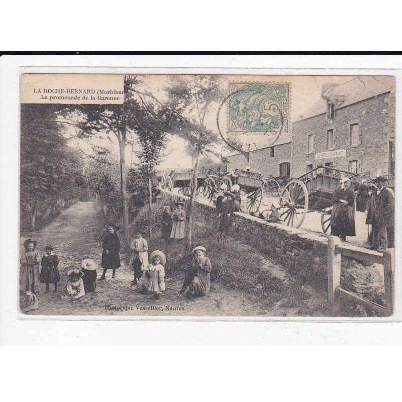 LA ROCHE-BERNARD : La promenade de la Garenne - très bon état