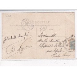 MONTPELLIER : Meeting Viticole du 9 Juin 1907, Le Défilé des gueux, rue de la Loge - état