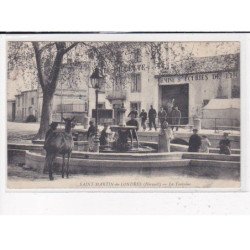 SAINT-MARTIN-de-LONDRES : La Fontaine - très bon état