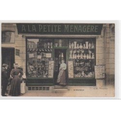 WIMEREUX : magasin """"A la Petite Ménagère"""" (édition toillée)(éditeur et marchand de cartes postales) - très bon éta