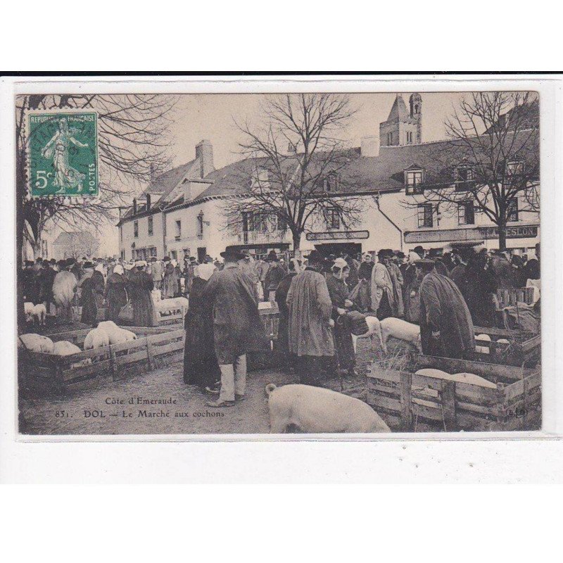 DOL : Le Marché aux cochons - état