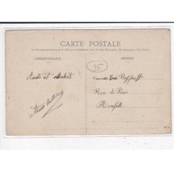 REDON : Institution St-Sauveur, Souvenir de la Fête des jeux, 1907, une partie d'échasses - très bon état