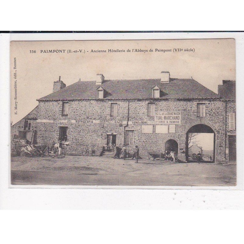 PAIMPONT : Ancienne Hôtellerie de l'Abbaye de Paimpont - très bon état
