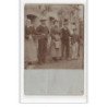 LE BREIL SUR MERIZE : carte photo d'habitants locaux - très bon état
