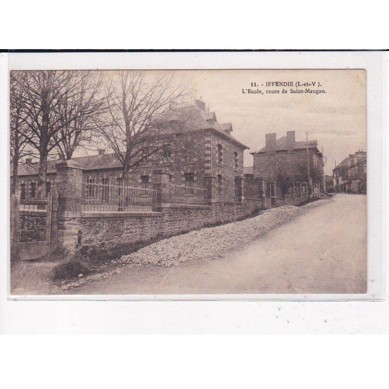 IFFENDIE : L'école, route de Saint-Maugan - très bon état