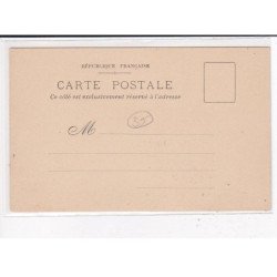 SAINT MALO : Carte dessinée, la Plage - très bon état