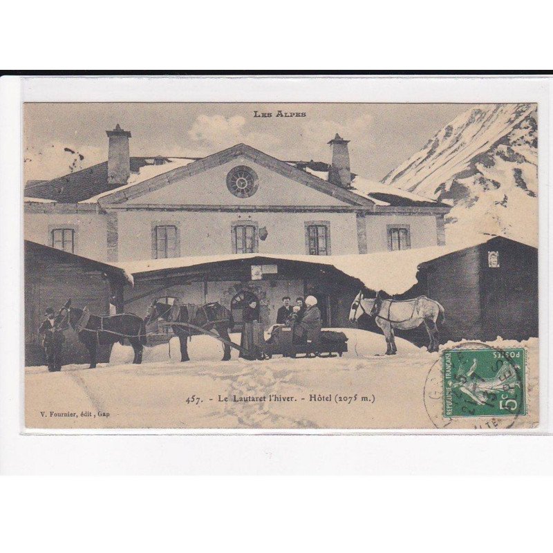 Le LAUTARET : L'hiver, Hôtel - très bon état
