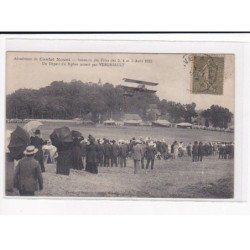 CASTEL NOVEL : Souvenir des Fêtes des 3,4 et 5 Août 1912, Un départ du Biplan monté par Vergniault - état