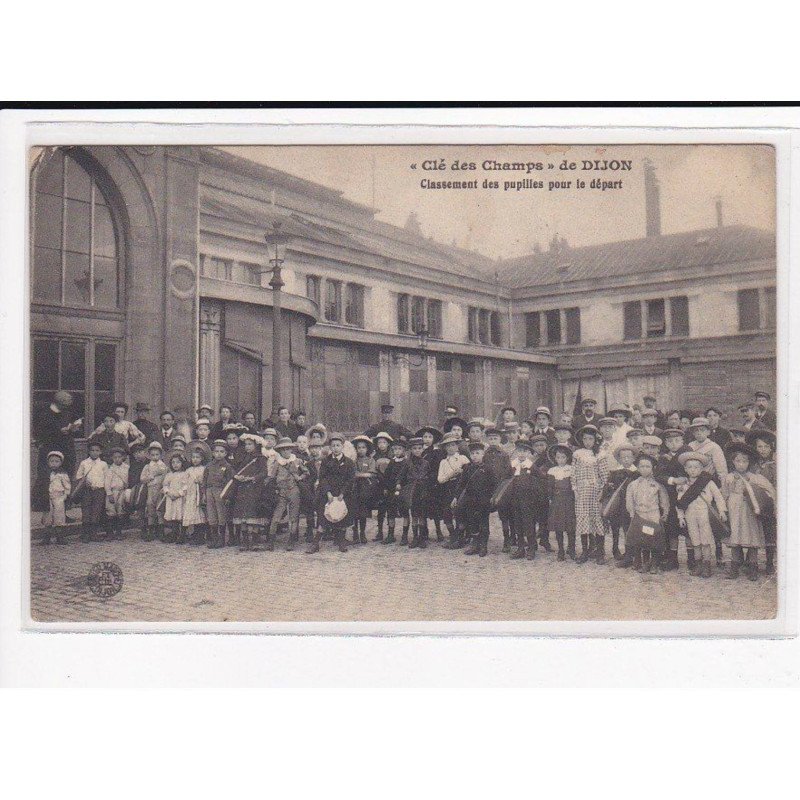 DIJON : "Clé des Champs", Classement des pupilles pour le départ - état