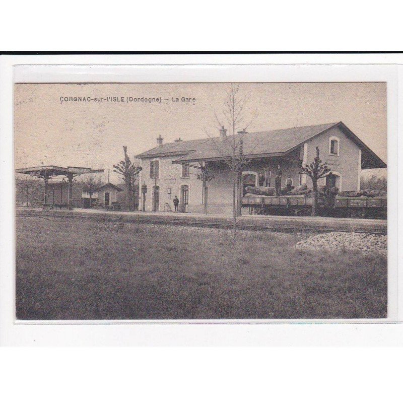 CORGNAC-sur-L'ISLE : La Gare - très bon état