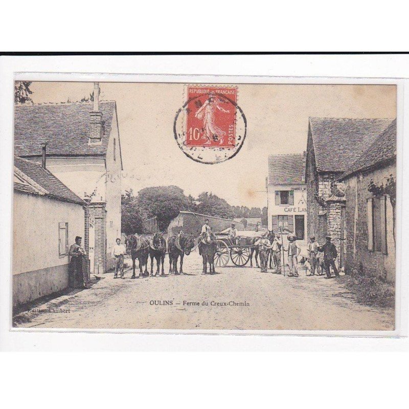 OULINS : Route de Boncourt - état