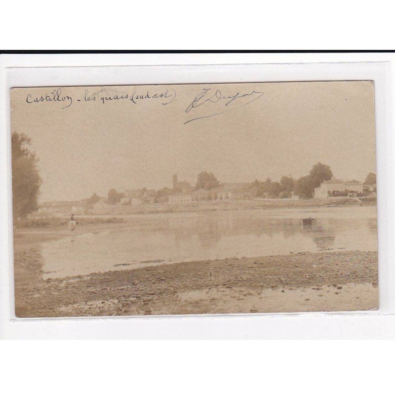 CASTILLON : Les Quais - très bon état