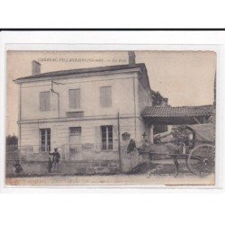 CABANAC-VILLAGRAINS : La Poste - état