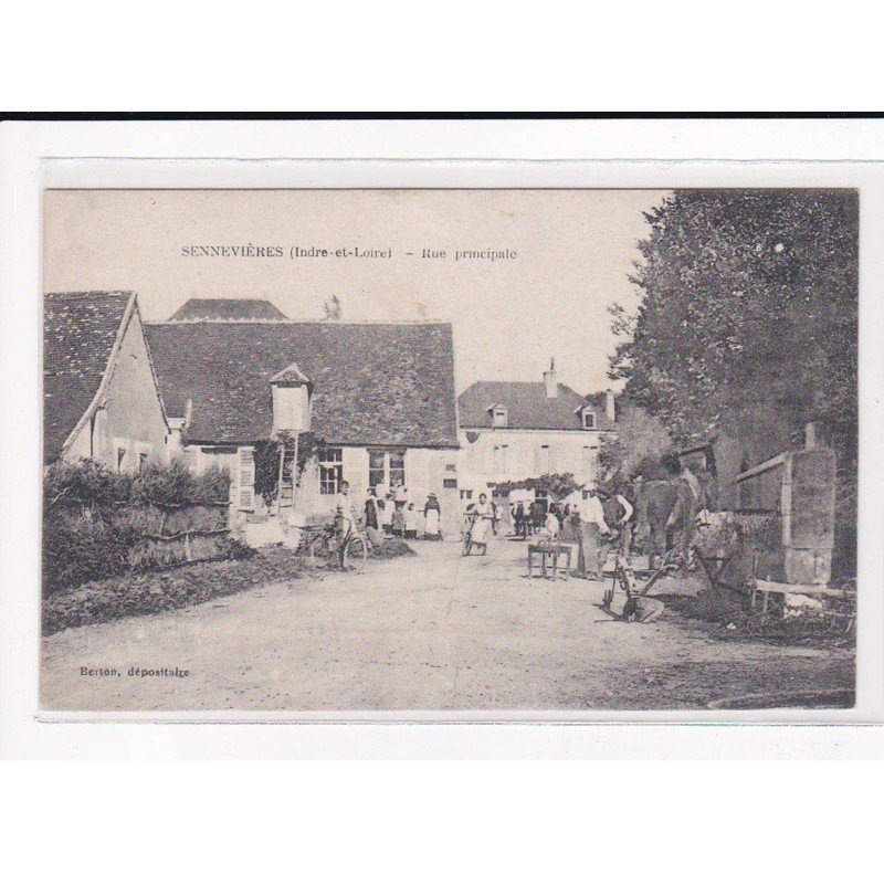 SENNEVIERES : Rue Principale, Maréchal Ferrand - très bon état