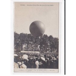TOURS : Grandes Fêtes d'été, 13,14 et 15 Juin 1908, Fête aéronautique du Champ-de-Mars - très bon état