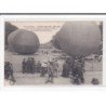 TOURS : Grandes Fêtes d'été, Juin 1908, Fêtes Aéronautique du Champ-de-Mars, Le Gonflement des Ballons - très bon état
