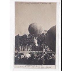 TOURS : Grandes Fêtes d'été, 13,14 et 15 Juin 1908, Fête aéronautique du Champ-de-Mars - très bon état