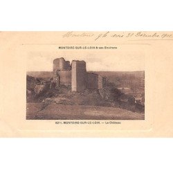 MONTOIRE SUR LE LOIR - Le Château - très bon état