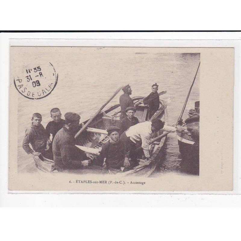 ETAPLES-sur-MER : Accostage - très bon état