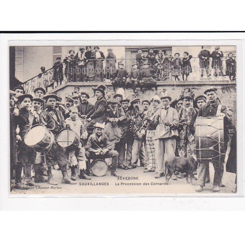 SAUXILLANGES : La procession des Cornards - très bon état