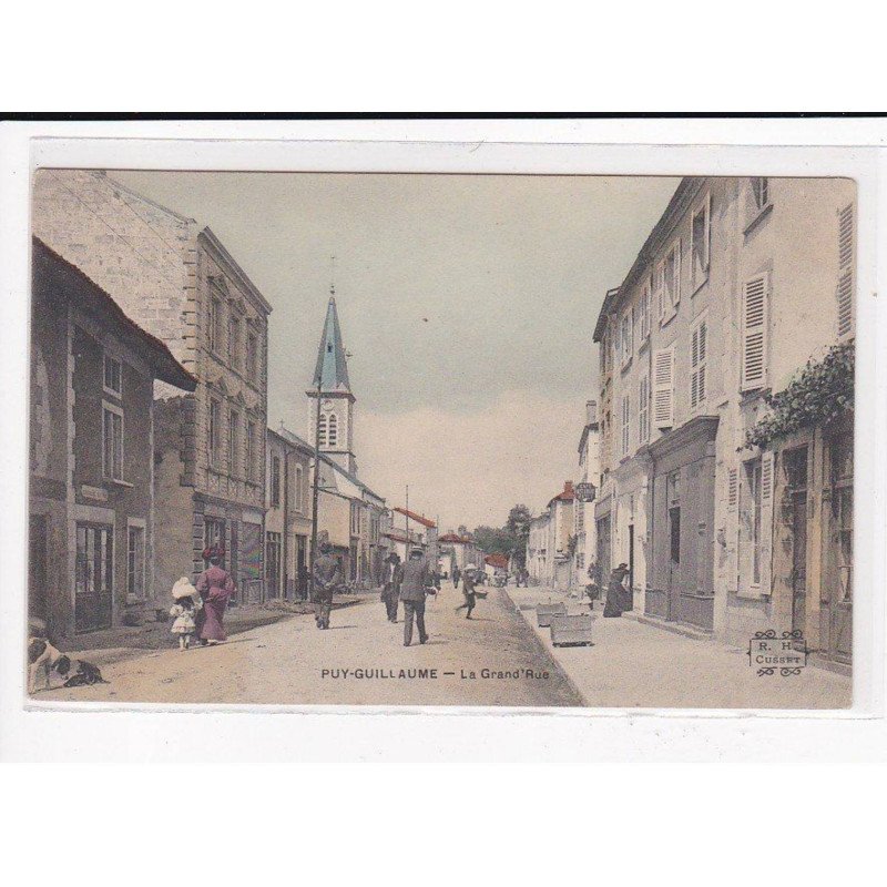 PUY-GUILLAUME : La Grande Rue - très bon état