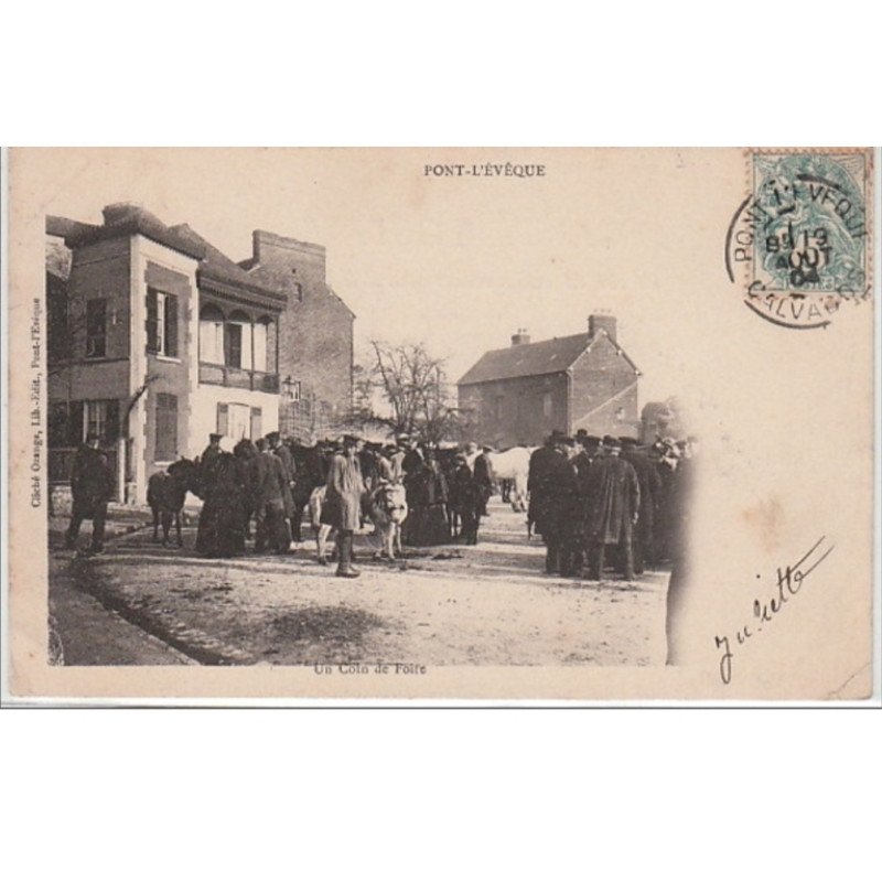 PONT L'EVEQUE : la foire - très bon état