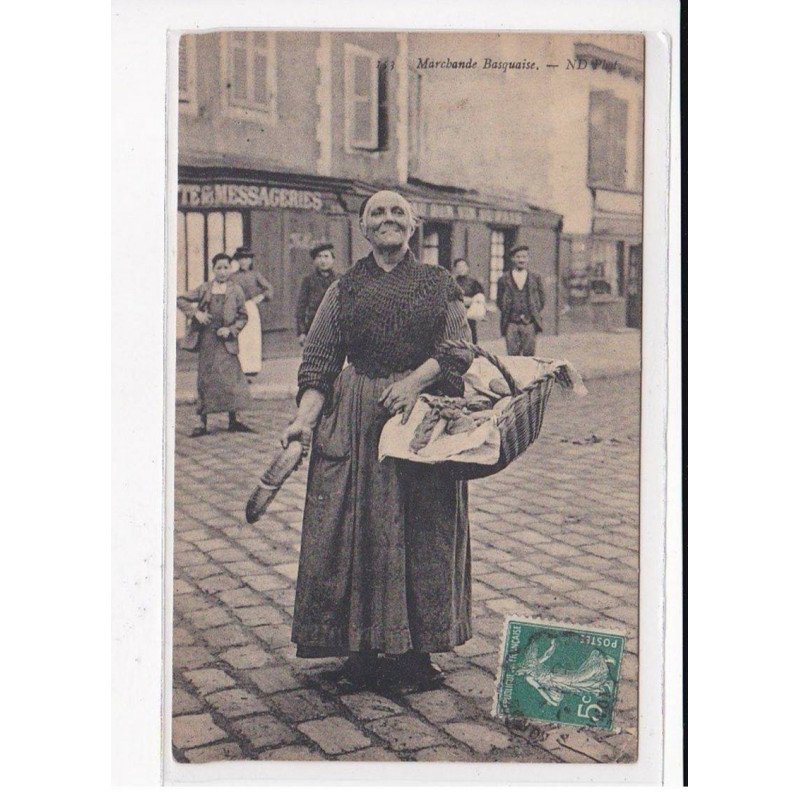 Une Marchande Basquaise - état