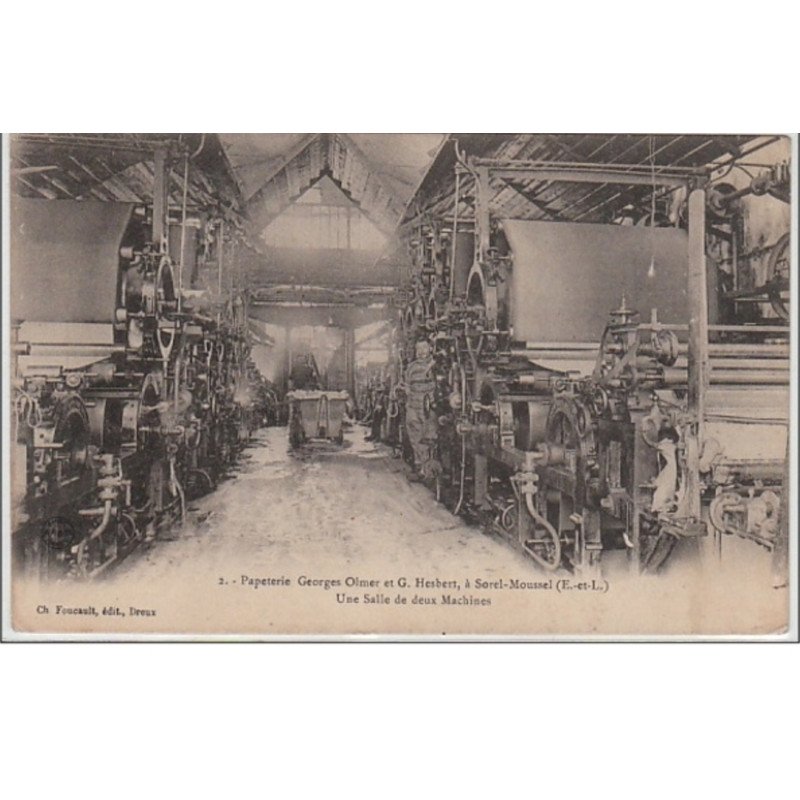 SOREL - MOUSSEL : papeterie Olmer et Hesbert - très bon état