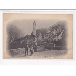 SAINT-SAUVEUR-LES-BAINS : Colonne Duchesse du Berry, montreur d'ours - très bon état