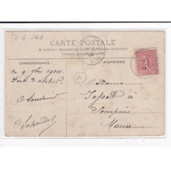 PORT-d4ATELIER : Amance, Arrivée du train de Paris - état