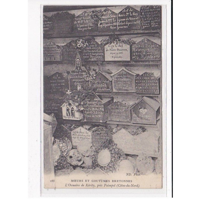 KERITY : L'ossuaire de la ville, C.M.C.B - très bon état