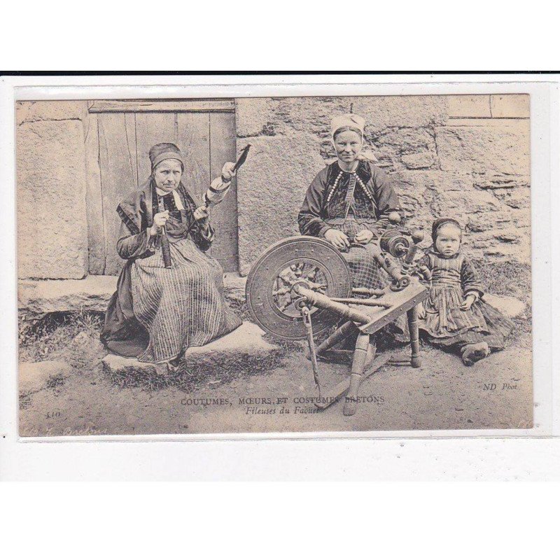FAOUET : Fileuses du village, C.M.C.B - très bon état