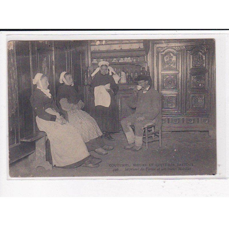 Intérieur de Ferme et son vieux Mobilier, C.M.C.B - très bon état