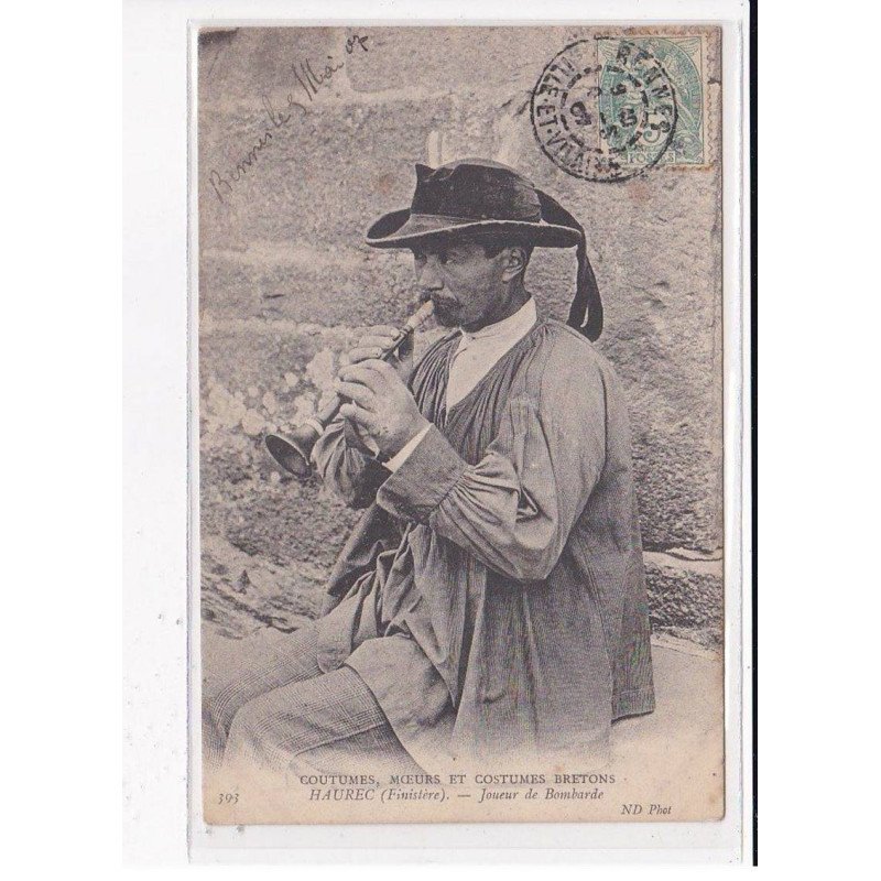 HAUREC : Joueur de Bombarde, C.M.C.B - très bon état