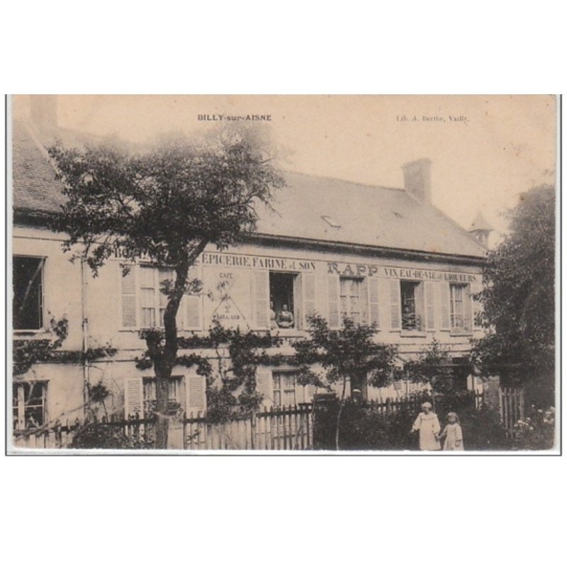 BILLY SUR AISNE : la boulangerie-épicerie RAPP - très bon état BILLY SUR AISNE : la boulangerie-épicerie RAPP - très bon état