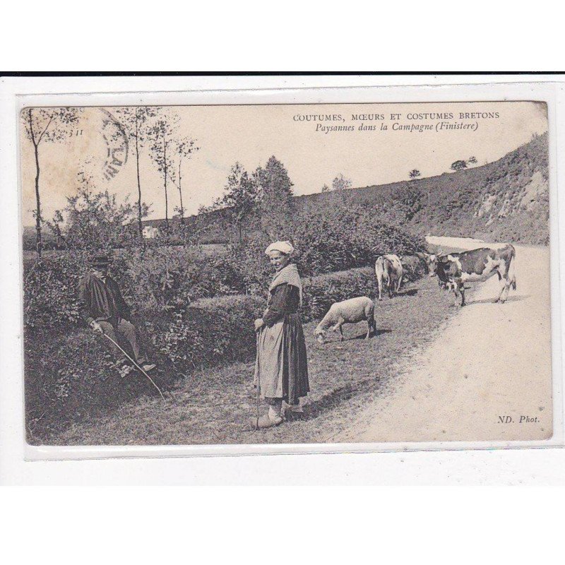 Paysannes dans la Campagne, C.M.C.B - état