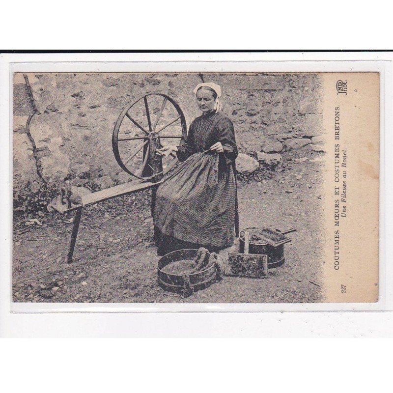 Une fileuse au Rouet, C.M.C.B - très bon état