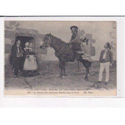 Le départ des nouveaux mariés pour la Noce, C.M.C.B - très bon état