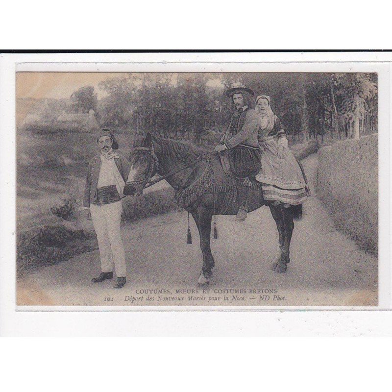 Le départ des nouveaux mariés pour la Noce, C.M.C.B - très bon état