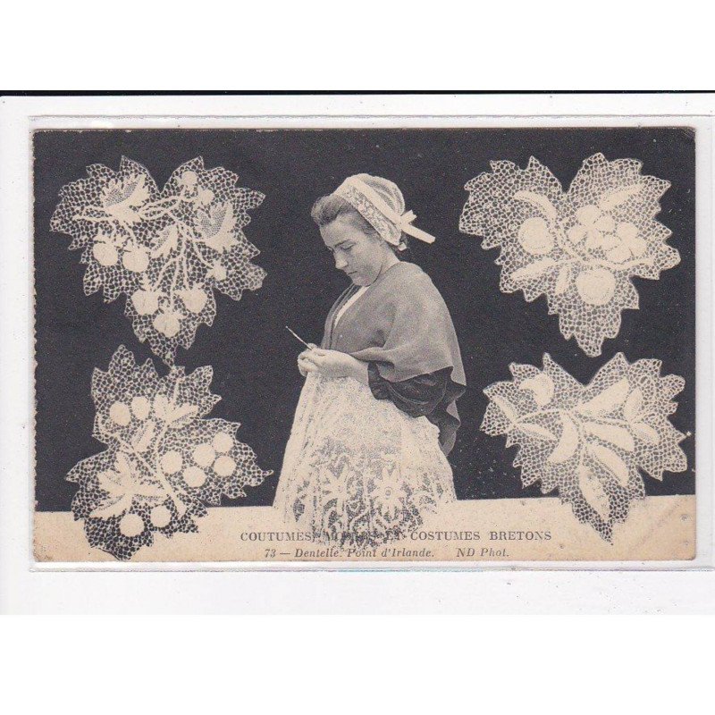 Dentelle, Point d'Irlande, C.M.C.B - très bon état