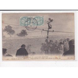 Pardon du Quelven, l'Ange descendu du clocher vient allumer le feu de joie, C.M.C.B - très bon état