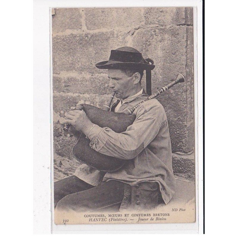 HANVEC : Joueur de Biniou, C.M.C.B - très bon état