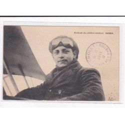 CHOLET : Portrait du Célèbre aviateur BOBBA, Cachet - très bon état