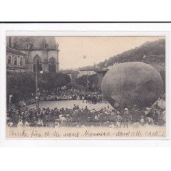 SAINT-MIHIEL : Fête Patronale, Gonflement d'un Ballon, Place des Moines - très bon état