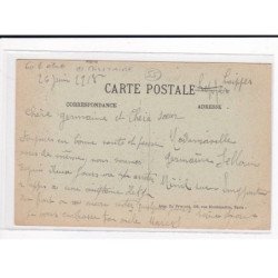 ANCEMONT : Essais de Masques, Militaire - état