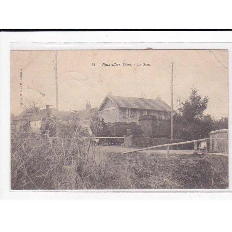 RAINVILLERS : La Gare - état
