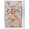 FANTAISIE - SYSTEME : carte postale - (moulin - windmill) -  bon état
